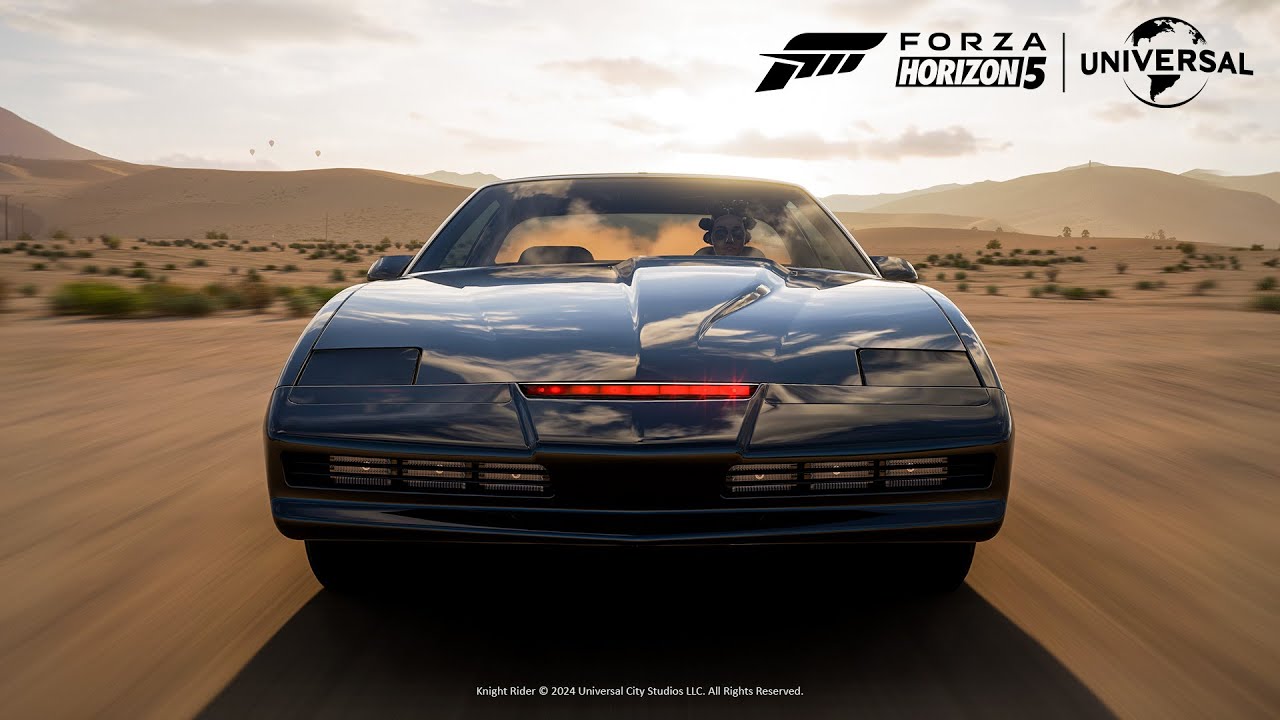 K.I.T.T. from Knight Rider Showcase in Forza Horizon 5