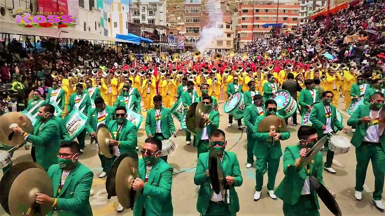 BANDA ESPECTACULAR BOLIVIA EN EL CARNAVAL DE  ORURO 2022 CON LA MORENADA CENTRAL