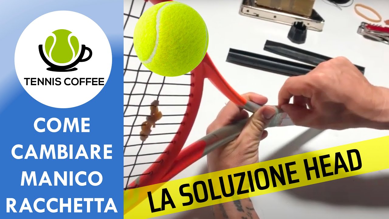 CAMBIARE misura al MANICO racchetta da tennis 🎾🏋️ il metodo HEAD ✅