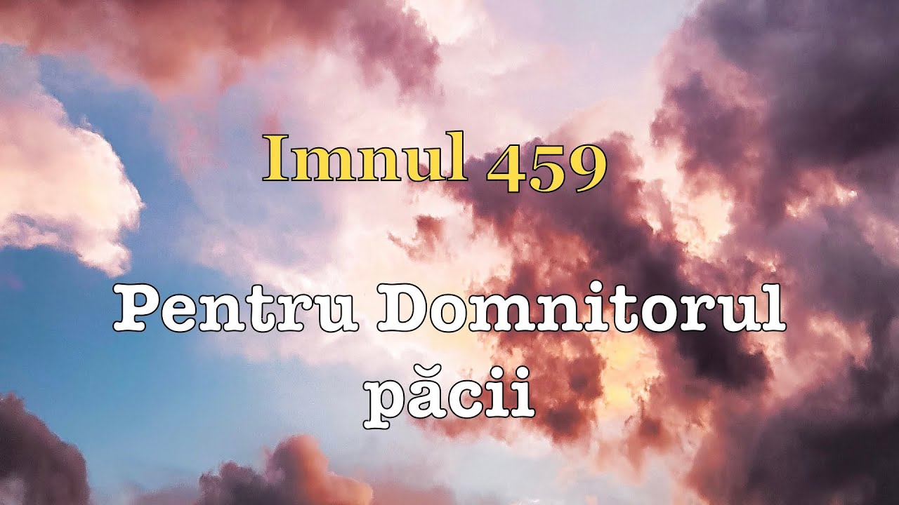 Pentru Domnitorul păcii