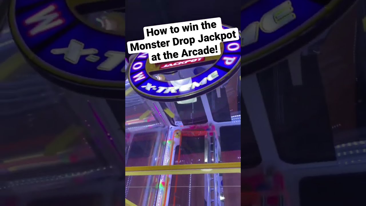 MONSTER DROP JACKPOT ARCADE HACK! (HOW TO WIN!) 