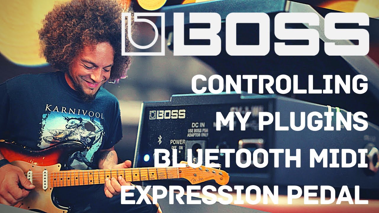 BOSS EV-1 Wirelessly Controls Plugins?!