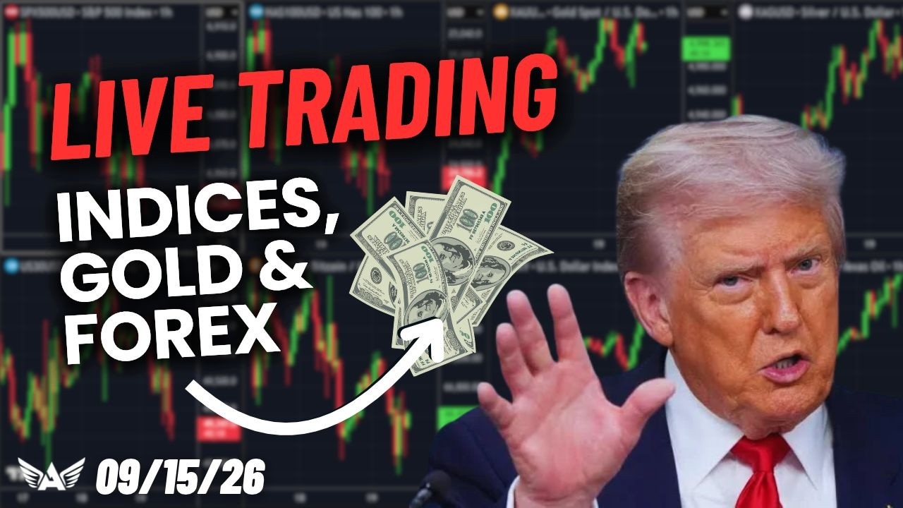 LIVE Trading Gold, Nasdaq, Forex | A1 Trading Show