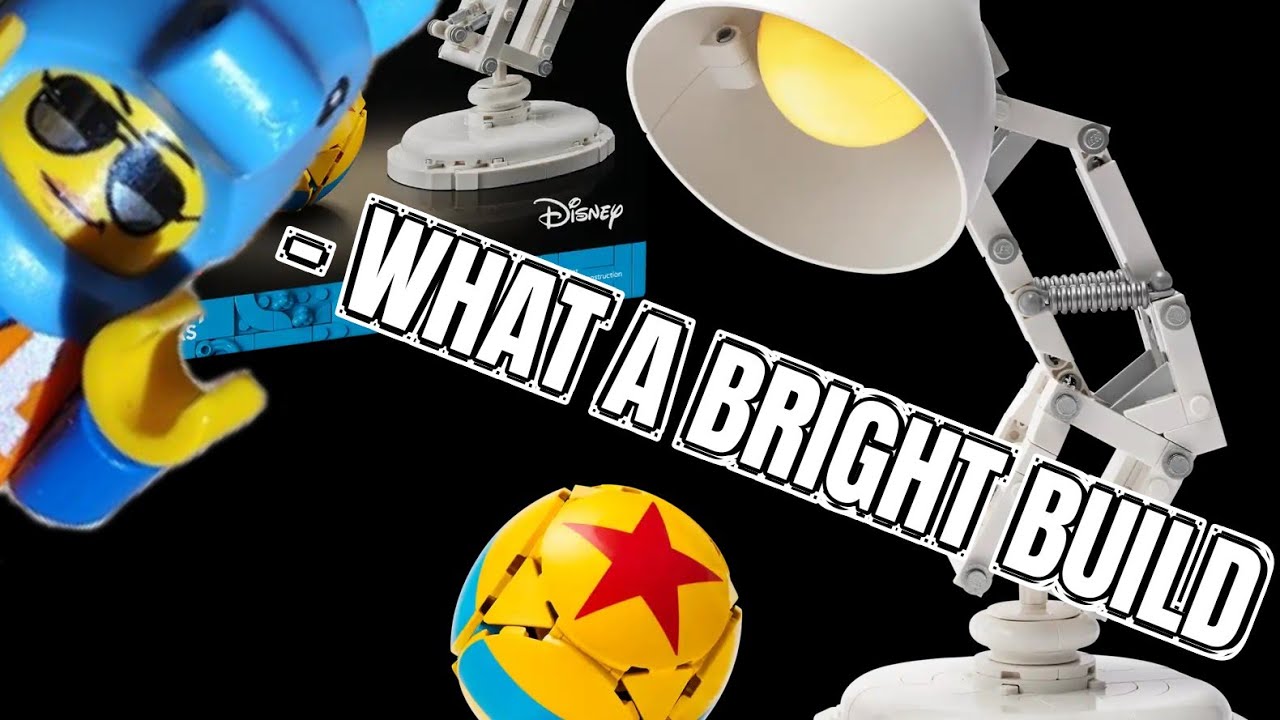 Build and Review of Lego Ideas Disney Pixar Luxo Jr