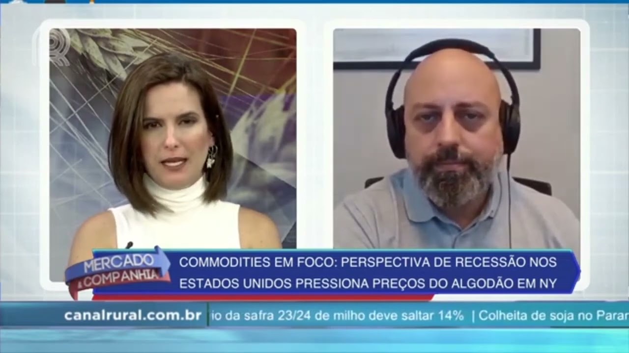 Commodities em Foco: perspectiva de recess&atilde;o nos EUA pressiona pre&ccedil;os do algod&atilde;o | Canal Rural