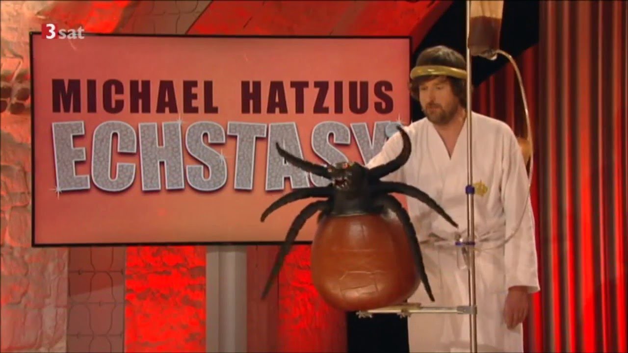 Sensationell gut: Michael Hatzius und die Echse jetzt mit einer Zecke im Vorprogramm!