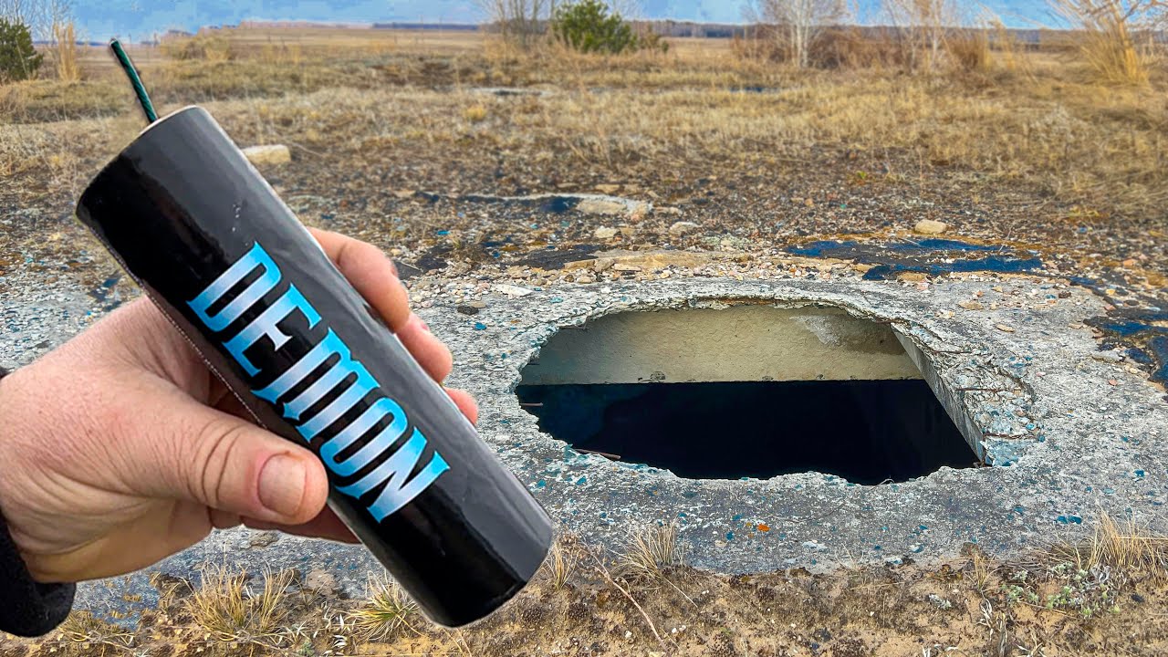 ✅ МОЩНАЯ ПЕТАРДА + ПОДЗЕМНЫЙ БУНКЕР ☢️ Топ 15 мощных петард под землей в колодце