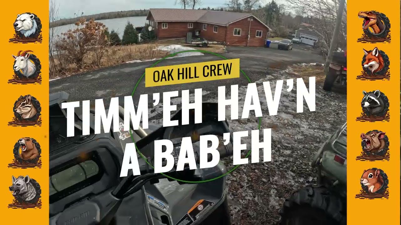 ATV Trail Ride | Slipping, Sliding & a Warm January Having winter blast