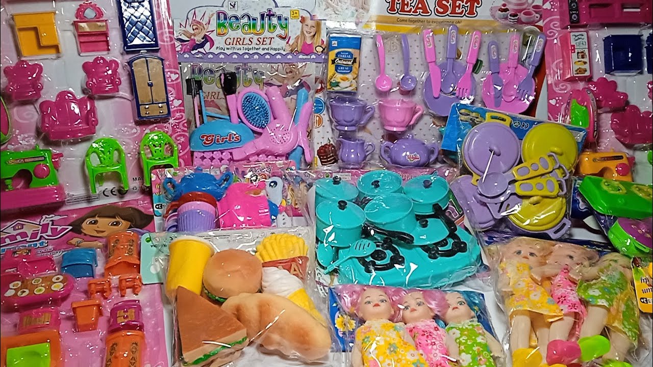 12 Minutes Satisfying with Unboxing Elsa kitchen Playset , Disney Toys Collection | ASMR