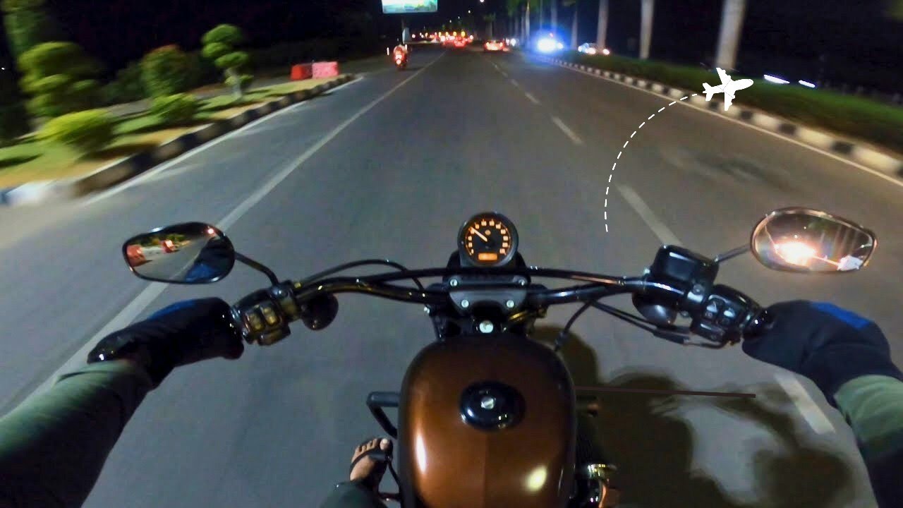 Harley-Davidson 883 RGIA Hyderabad India | Clean Engine sound