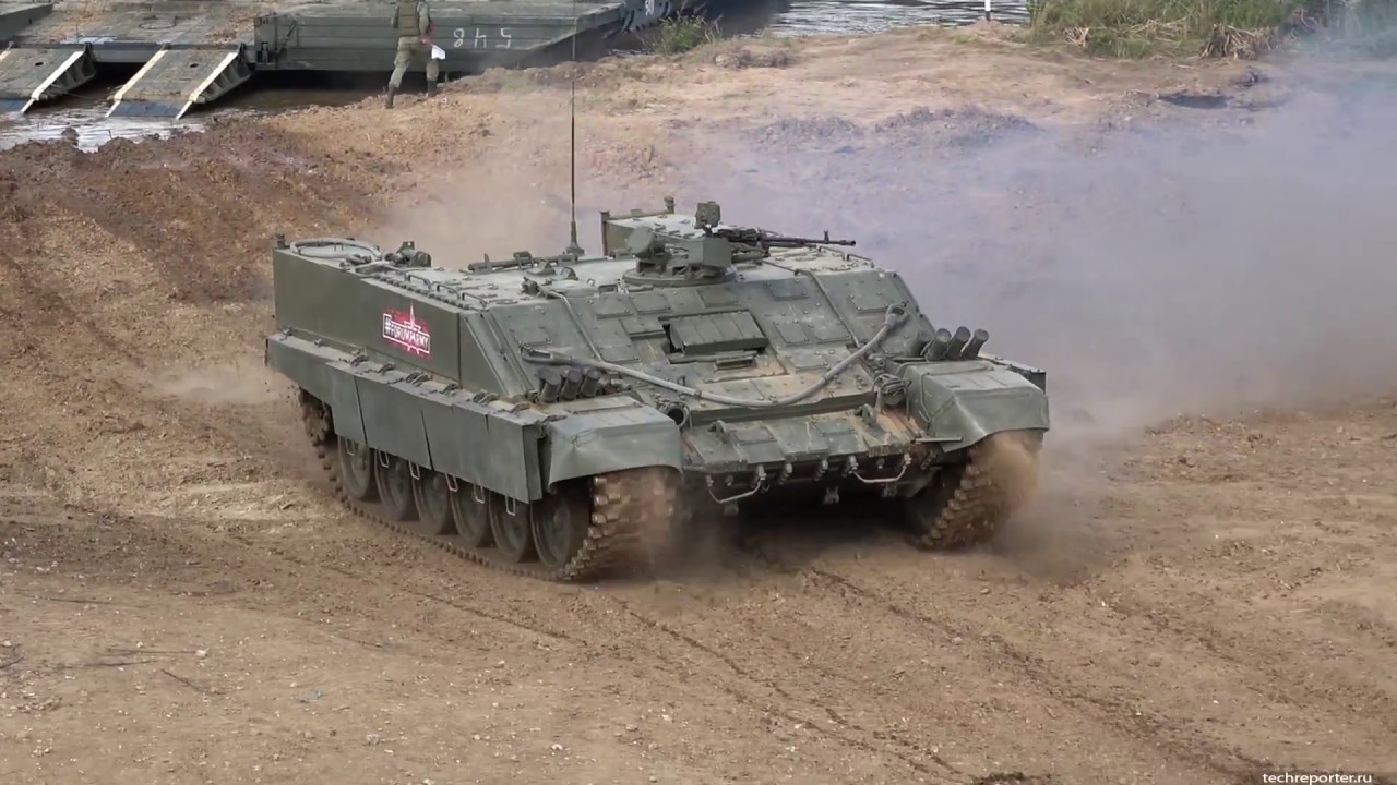 Динамический показ бронетехники МВТФ Армия 2018 / Dynamic display armored vehicles Forum Army 2018