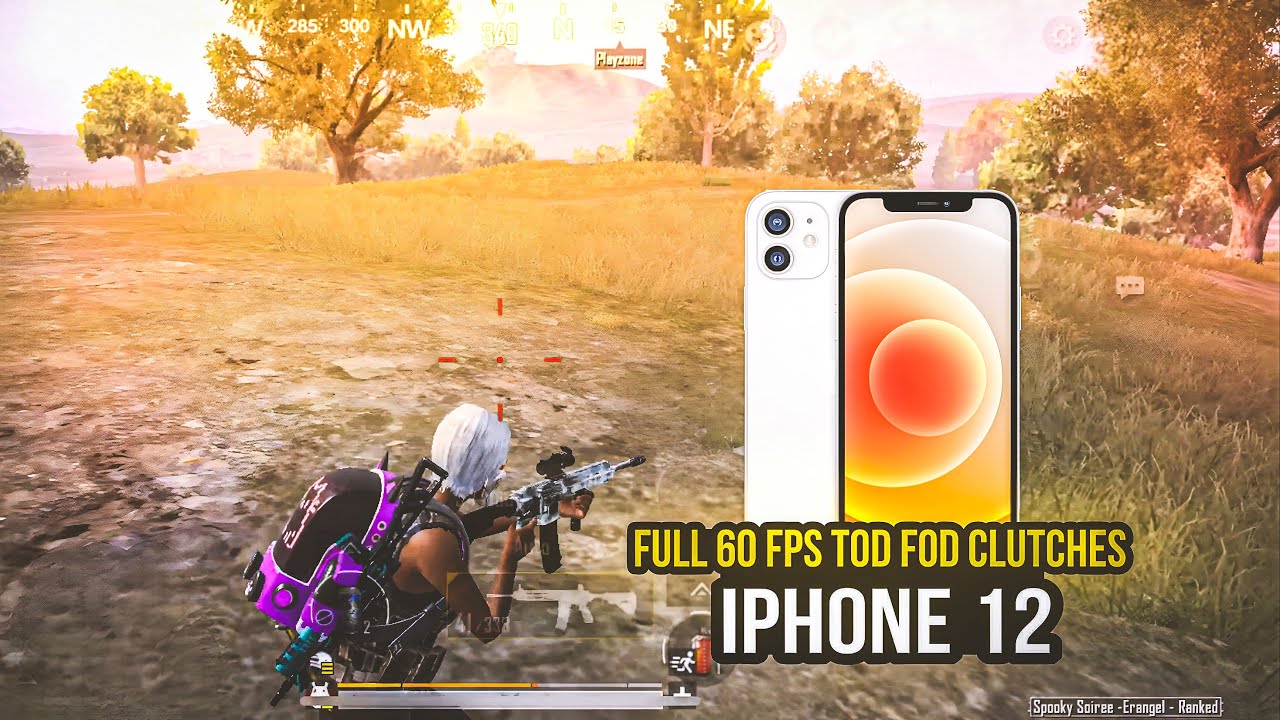 FULL 60 FPS TOD FOD CLUTCHES • IPHONE 12 • BGMI 🔱