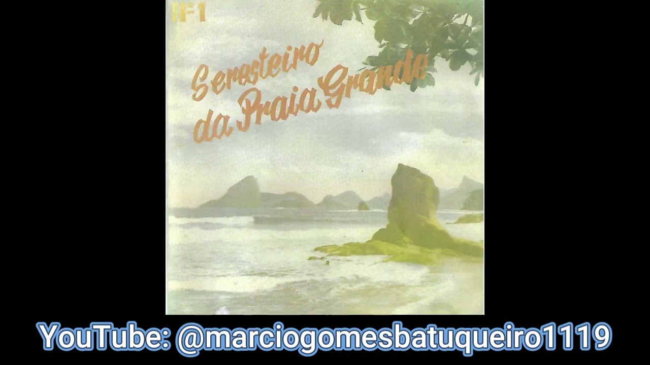 LP Seresteiro da Praia Grande - 1963 - DISCO RARO