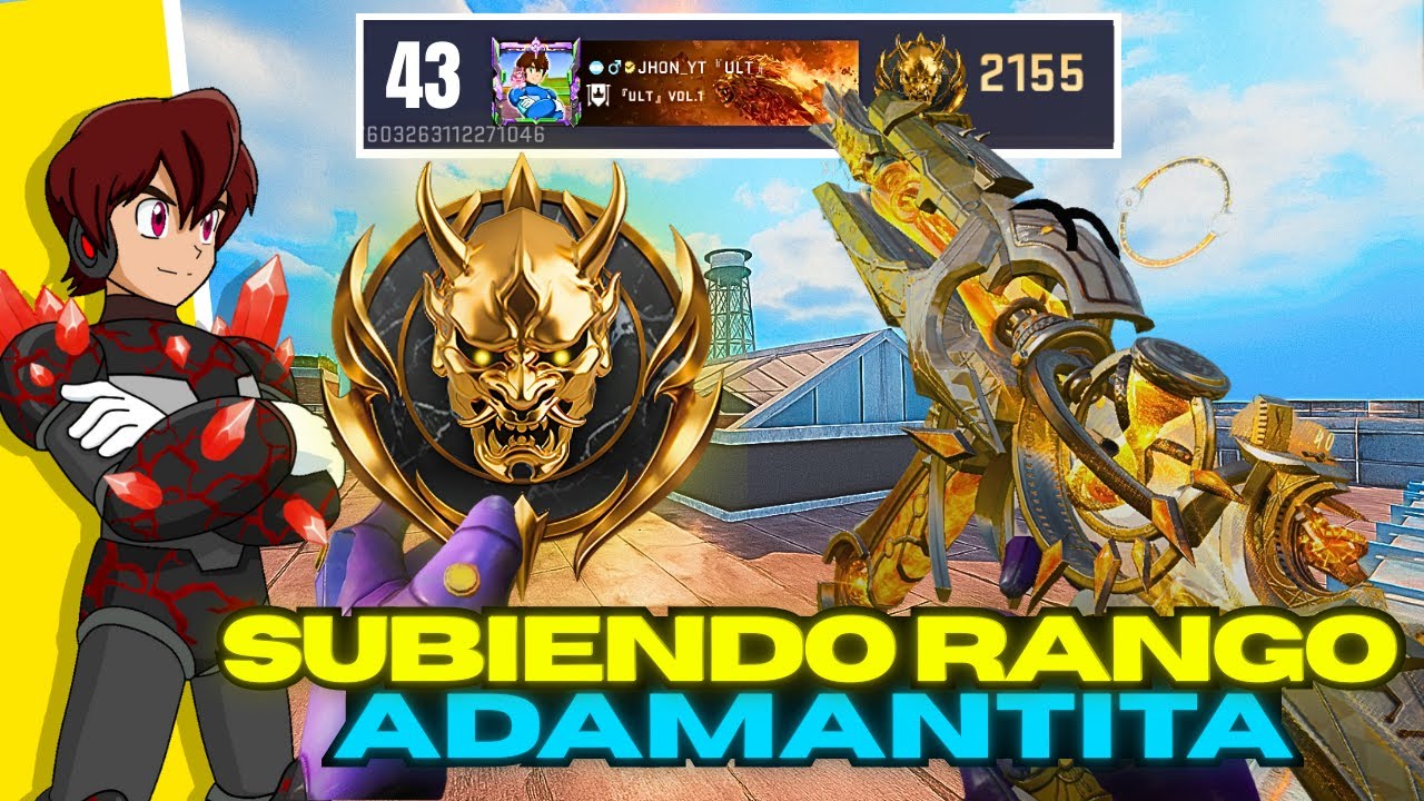 LLEGUE AL RANGO ADAMANTITA EN EL MODO CUSPIDE | BLOOD STRIKE | @ULTIMATE_JHON