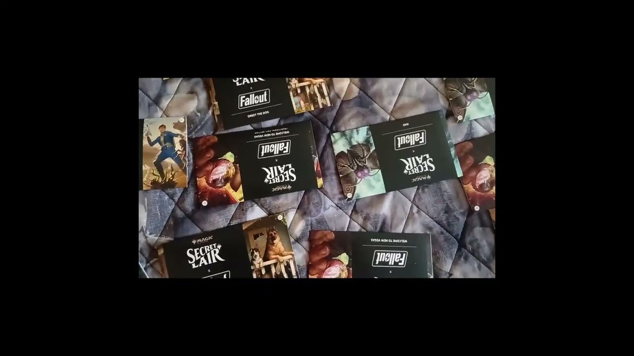 Fallout Secret Lair Unboxing (no opening)