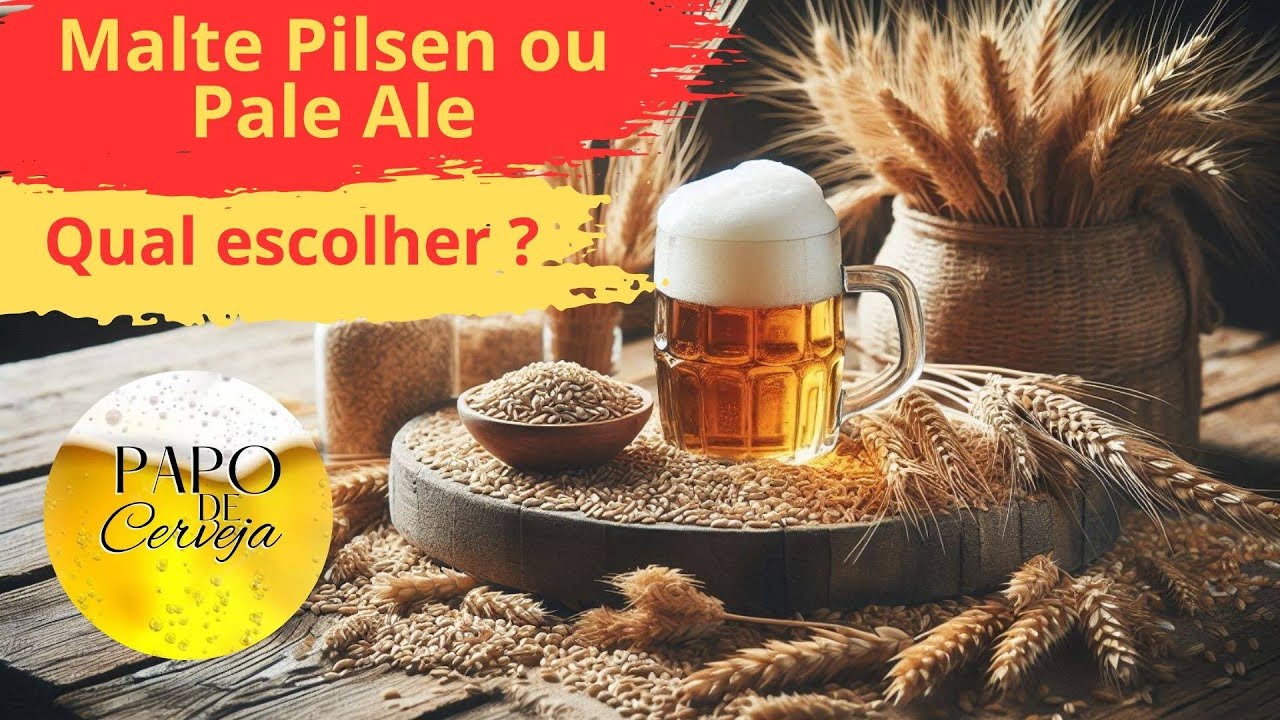 Malte Pilsen ou Pale Ale? Qual Escolher para Sua Receita Perfeita ?
