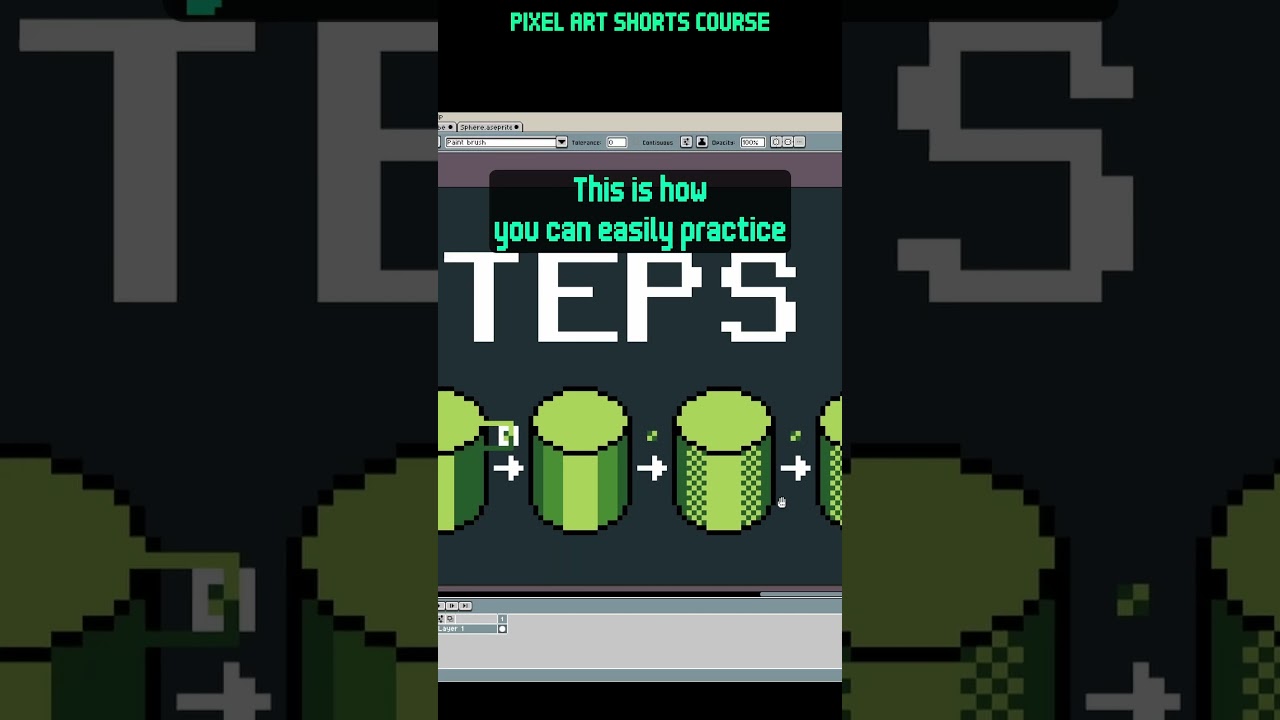 Easy DITHERING Tutorial for ASEPRITE users 