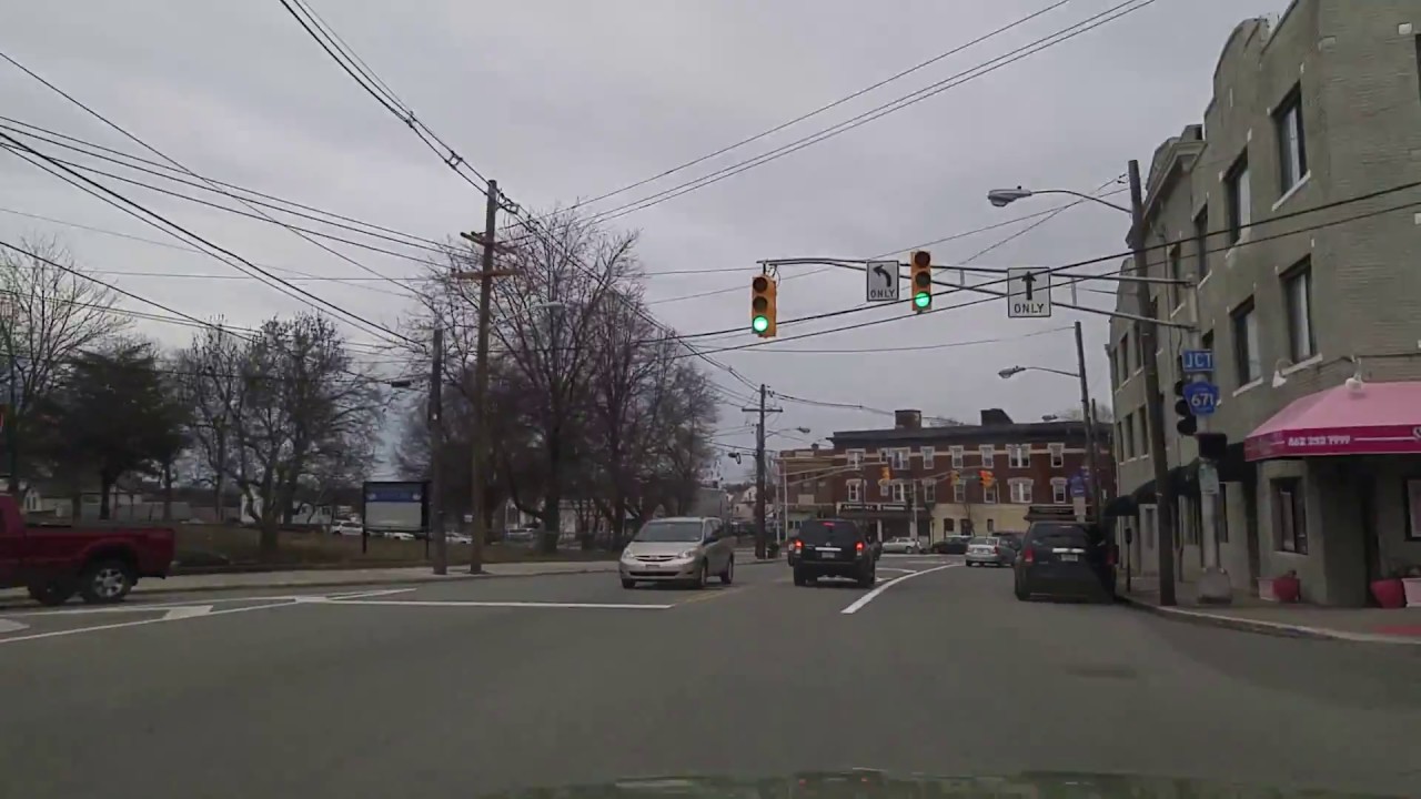 Driving by West Orange,New Jersey