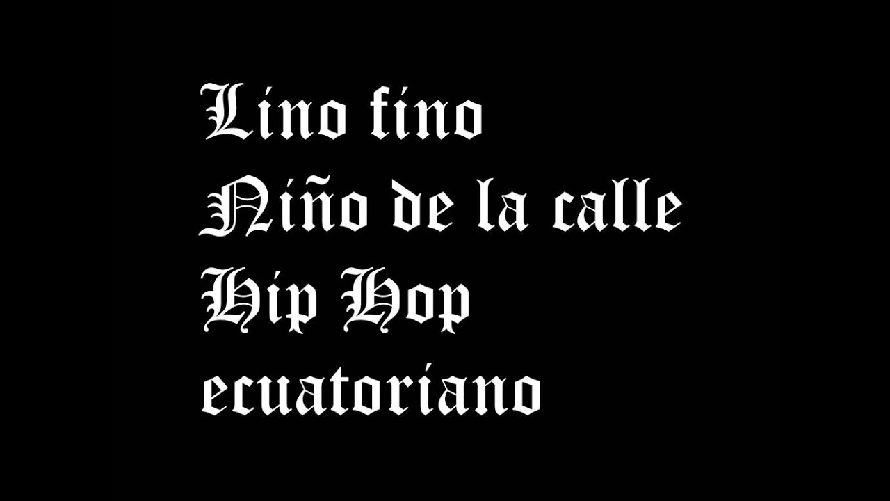 lino fino niño de la calle