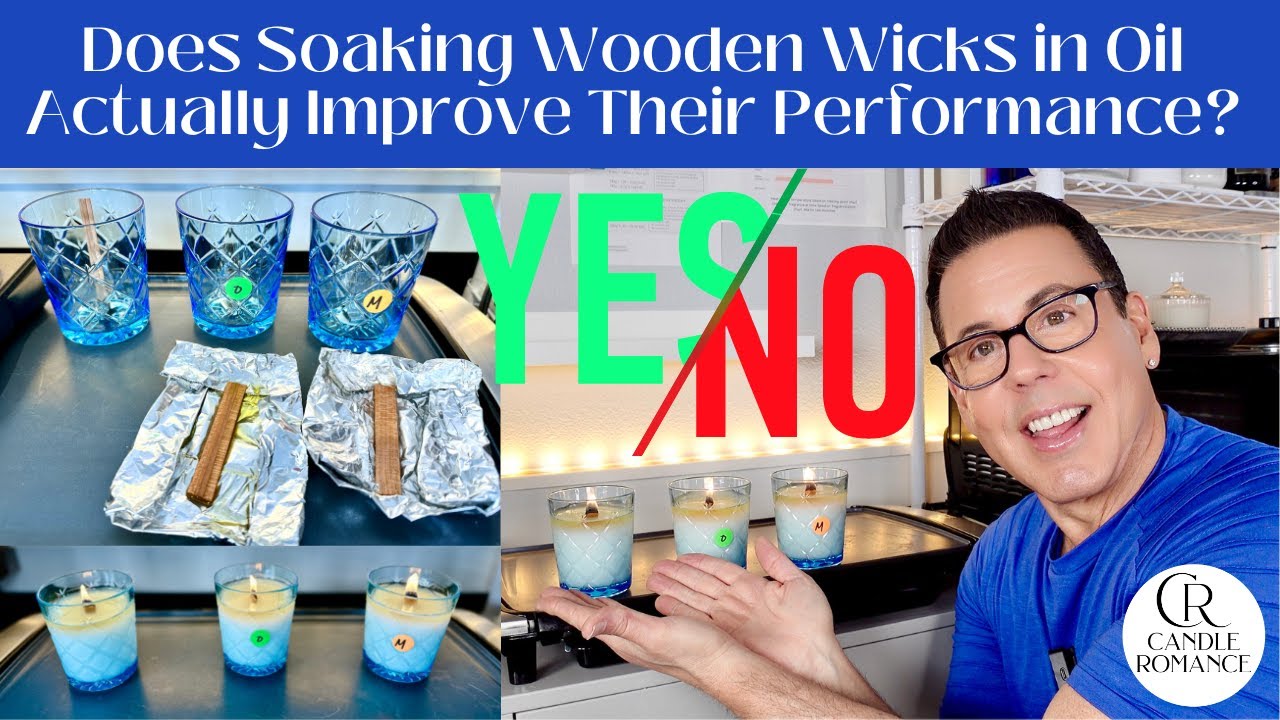 Does Soaking Wicks in Oil REALLY Make Candles Burn Better? Find out NOW!