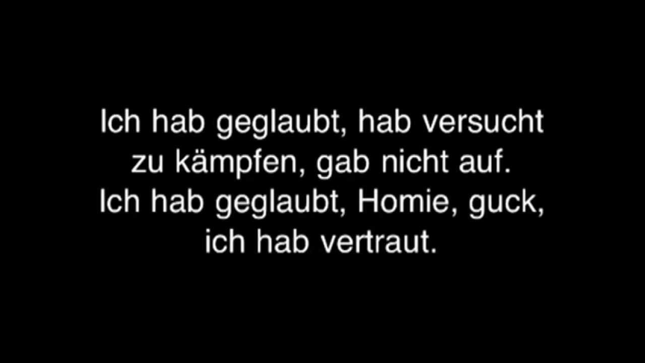 Shox - Ich hab geglaubt [Official Lyrics]