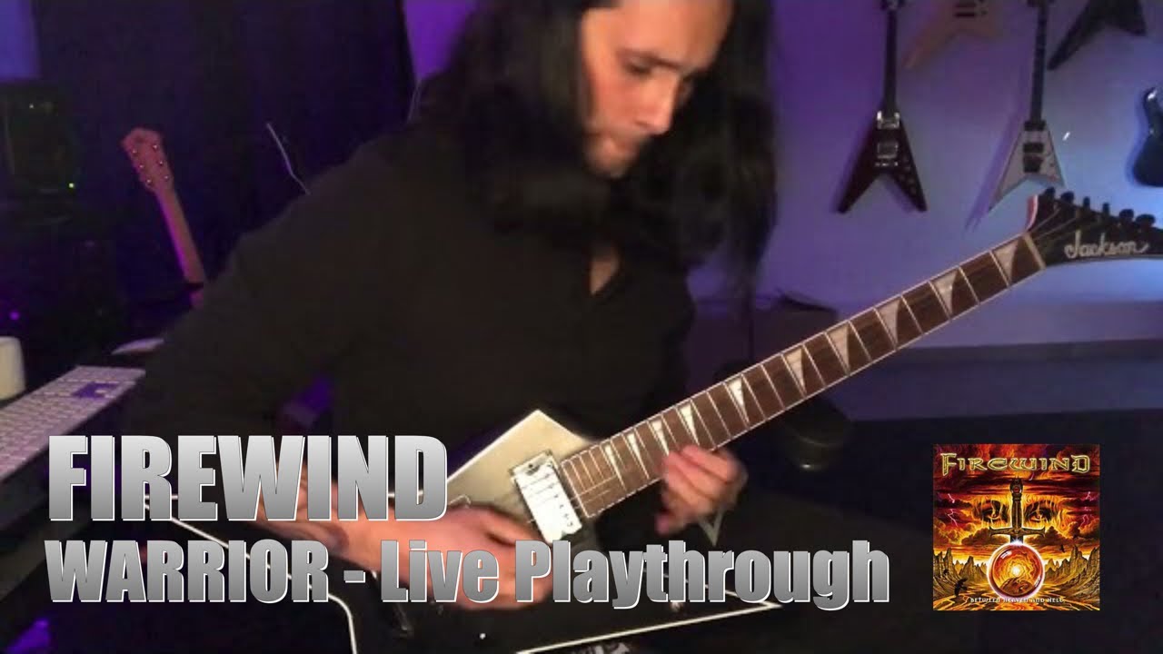 Firewind - Warrior (live playthrough)