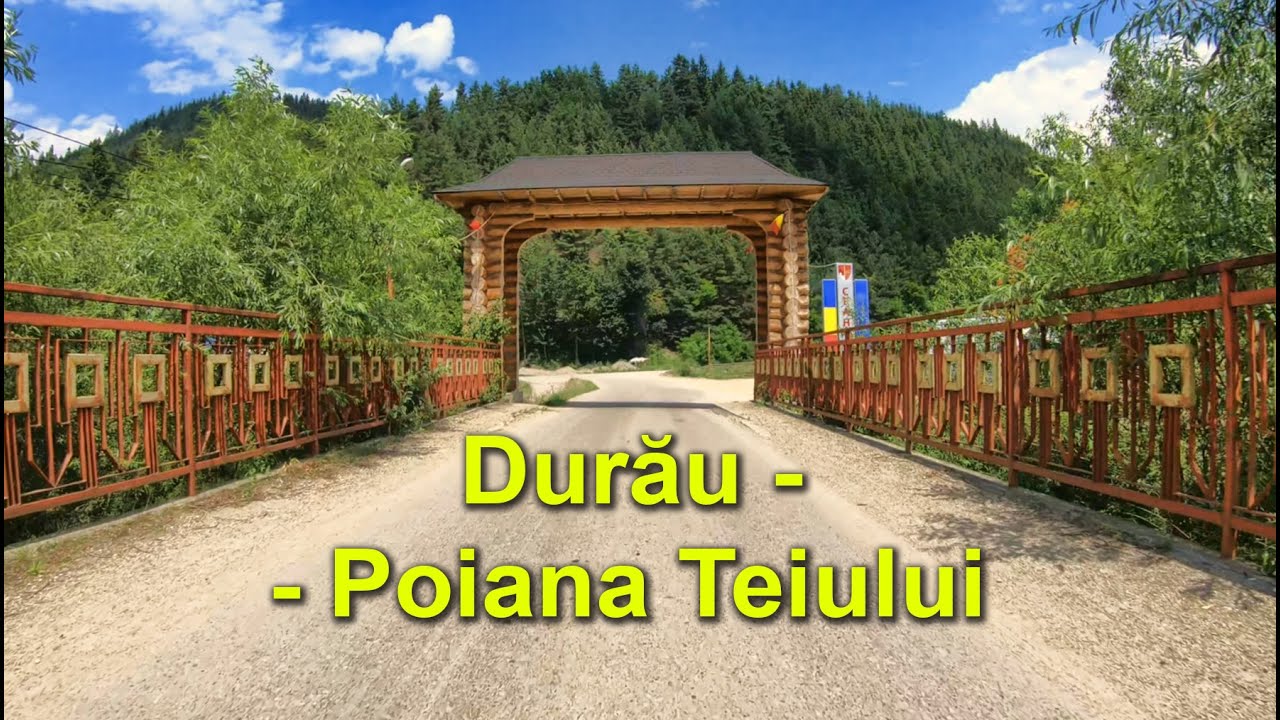 Durau - Poiana Teiului (iulie 2020) 4K - 60fps
