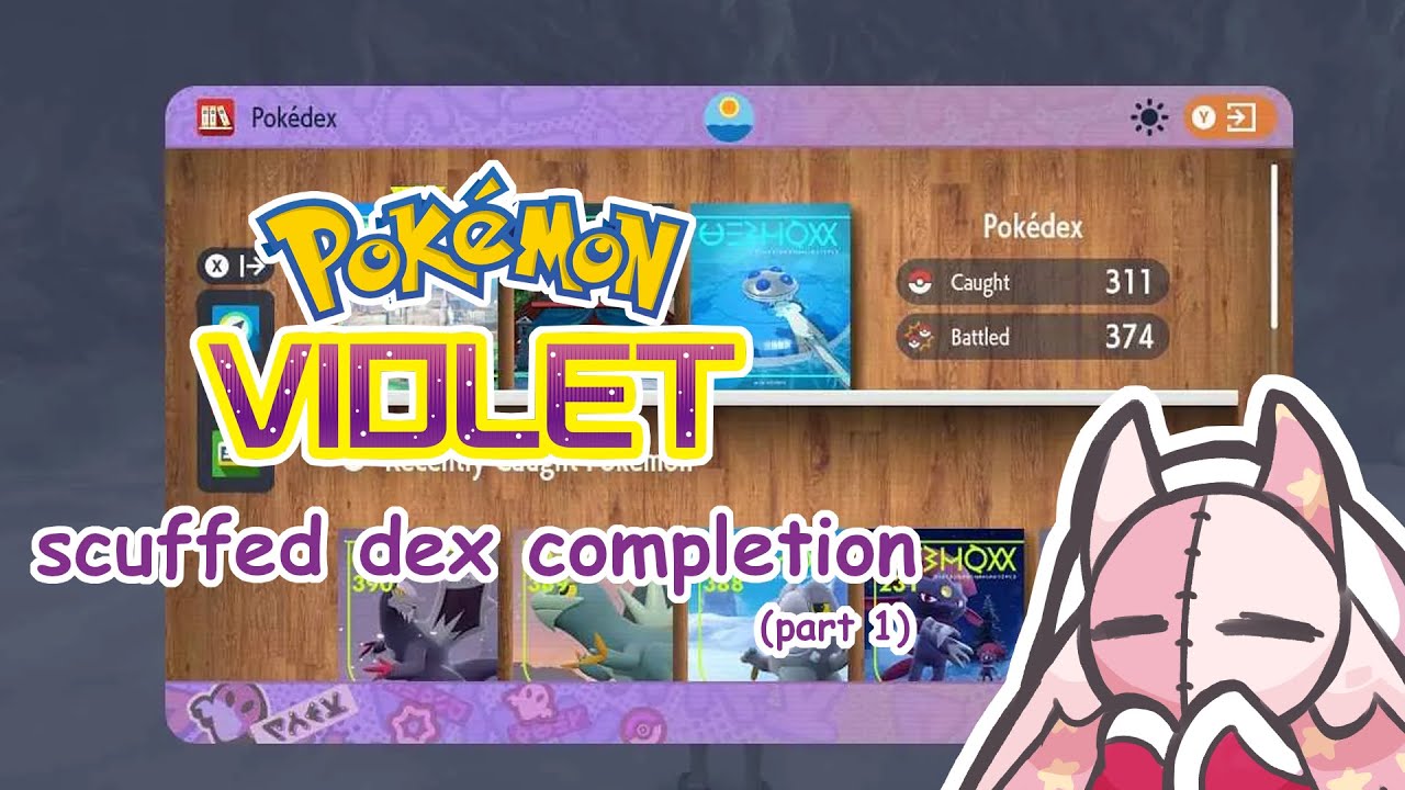 Working on my Pokedex in 2025 | Pokemon Violet Living Dex Part 1