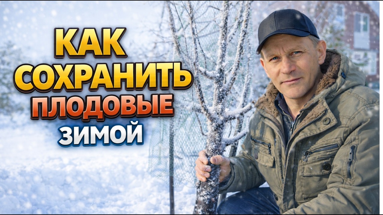 Плодовые деревья зимой: как сохранить и защитить до весны