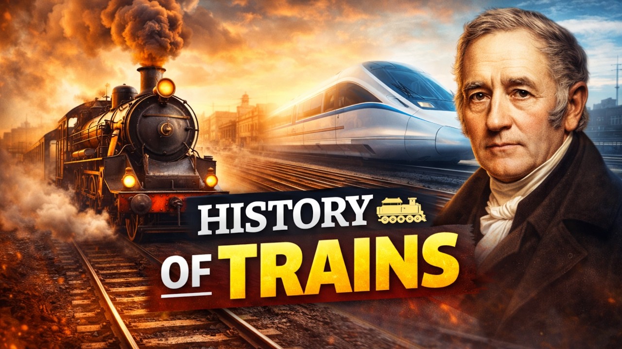 The History of Trains - From Steam Engines to Modern Railways | BIGAN Documentary