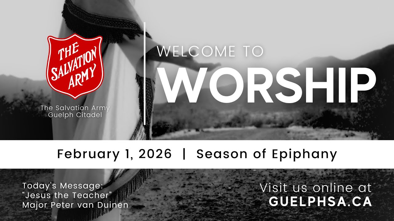 February 1, 2026 | The Salvation Army Guelph Citadel