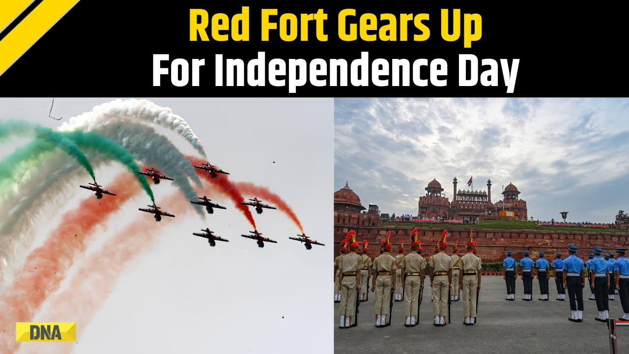 Delhi Red Fort Full-Dress Rehearsal Ahead Of 80th Independence Day | Independence Day 2026