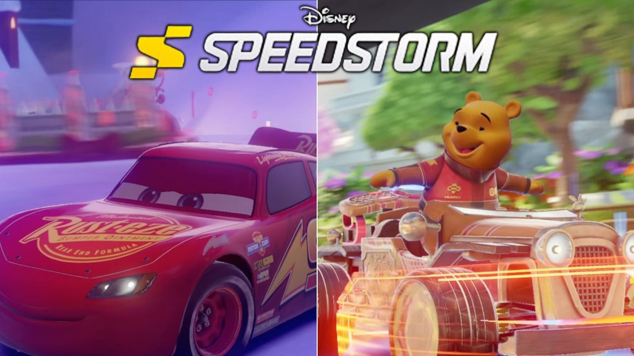 Disney Speedstorm (PC) // Online Races - Season 18 Cars (Lightning McQueen, Winnie, Dr. Finkelstein)