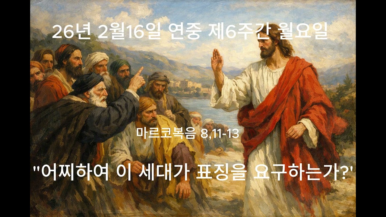 26년2월16일 연중 제6주간 월요일 