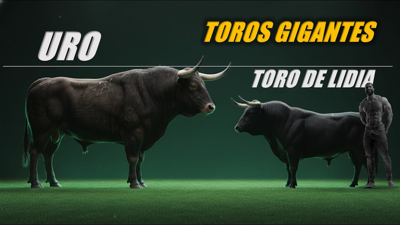 Todos los TIPOS de Toros – Del mas pequeño al Mas GRANDE - COMPARACIÓN DE TAMAÑOS