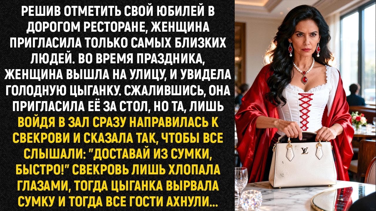 Решив отметить свой юбилей в дорогом ресторане, женщина пригласила только самых близких людей...