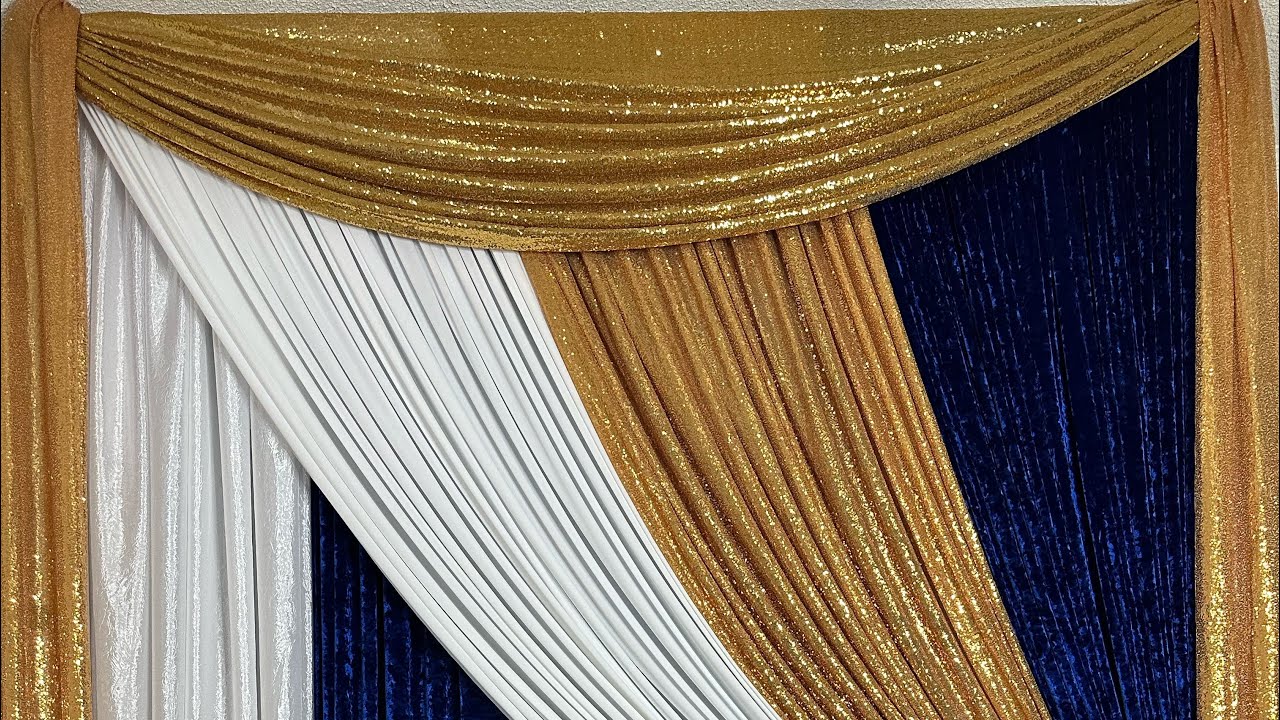 FULL VIDEO slow Let’s CHANGE the LOOK of this backdrop design!!!