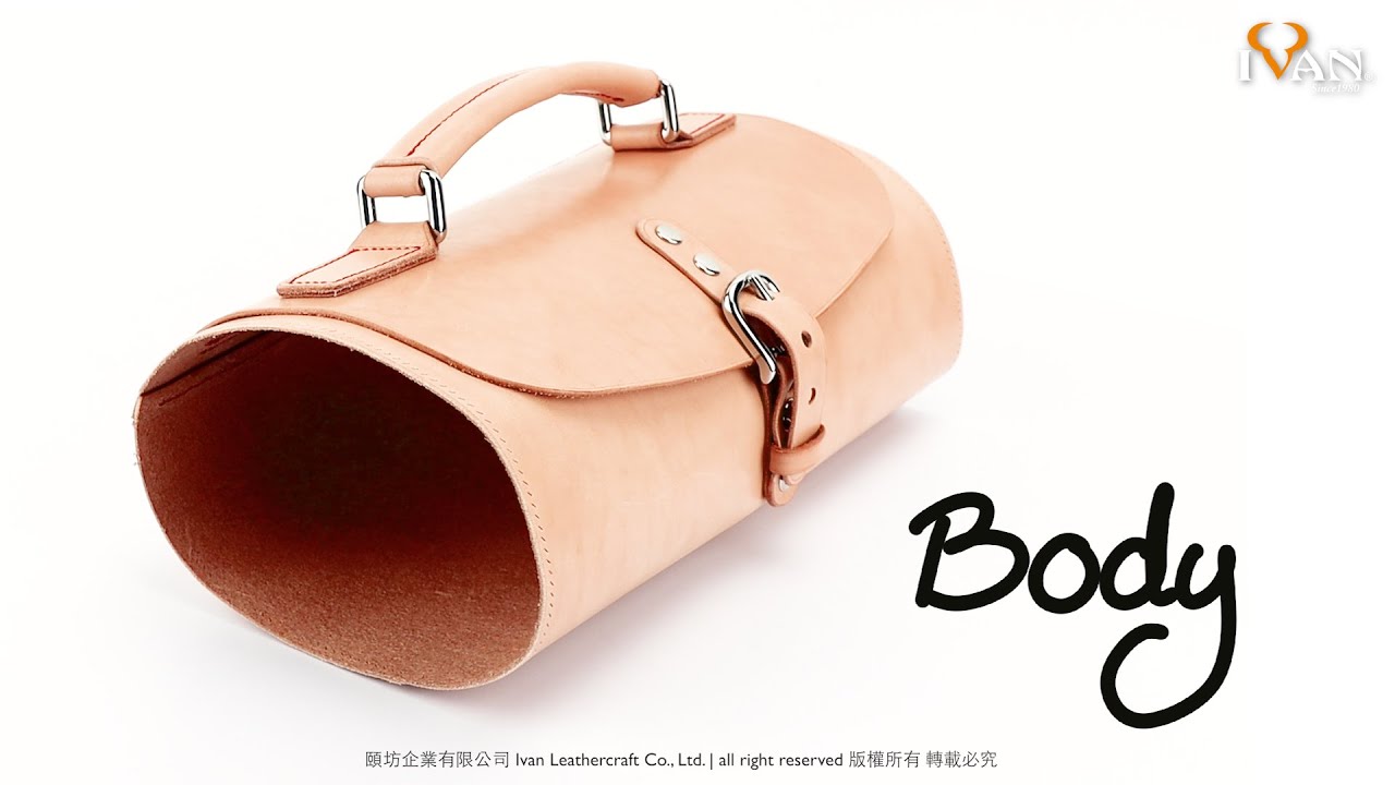Leather Project: Barrel Bag part 3 - Body
