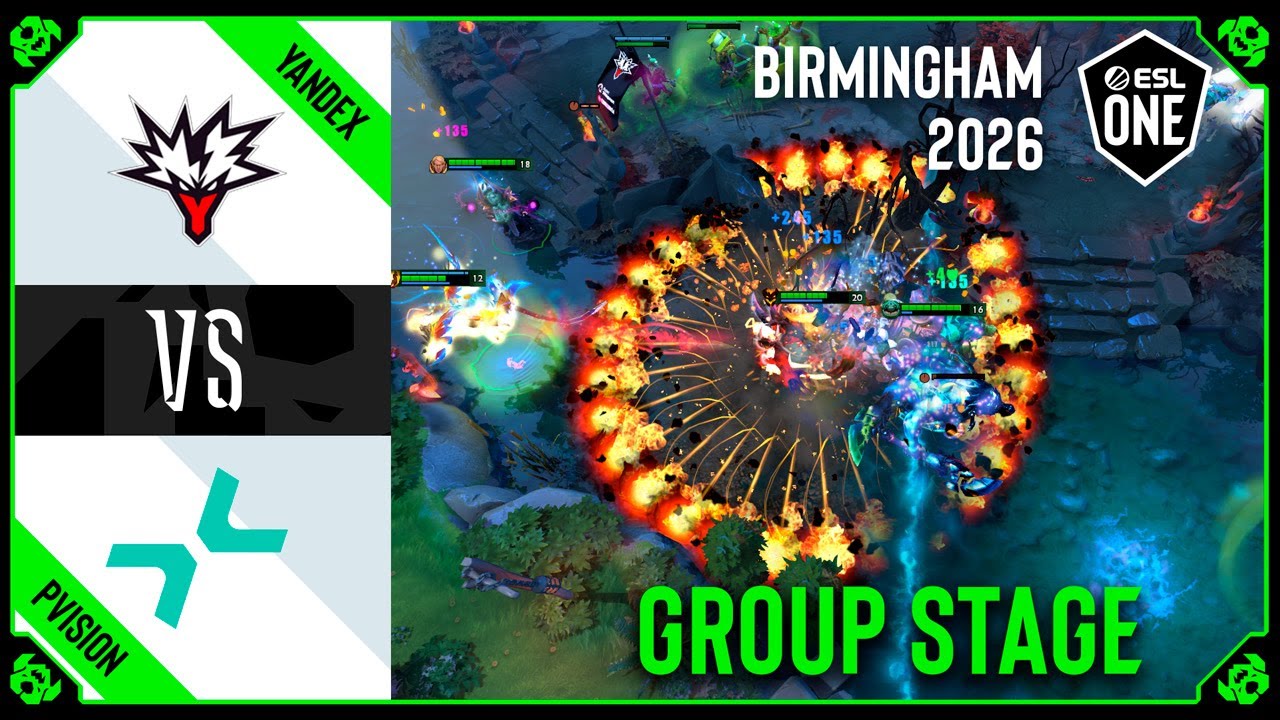 YANDEX vs PVISION - HIGHLIGHTS - ESL One Birmingham 2026