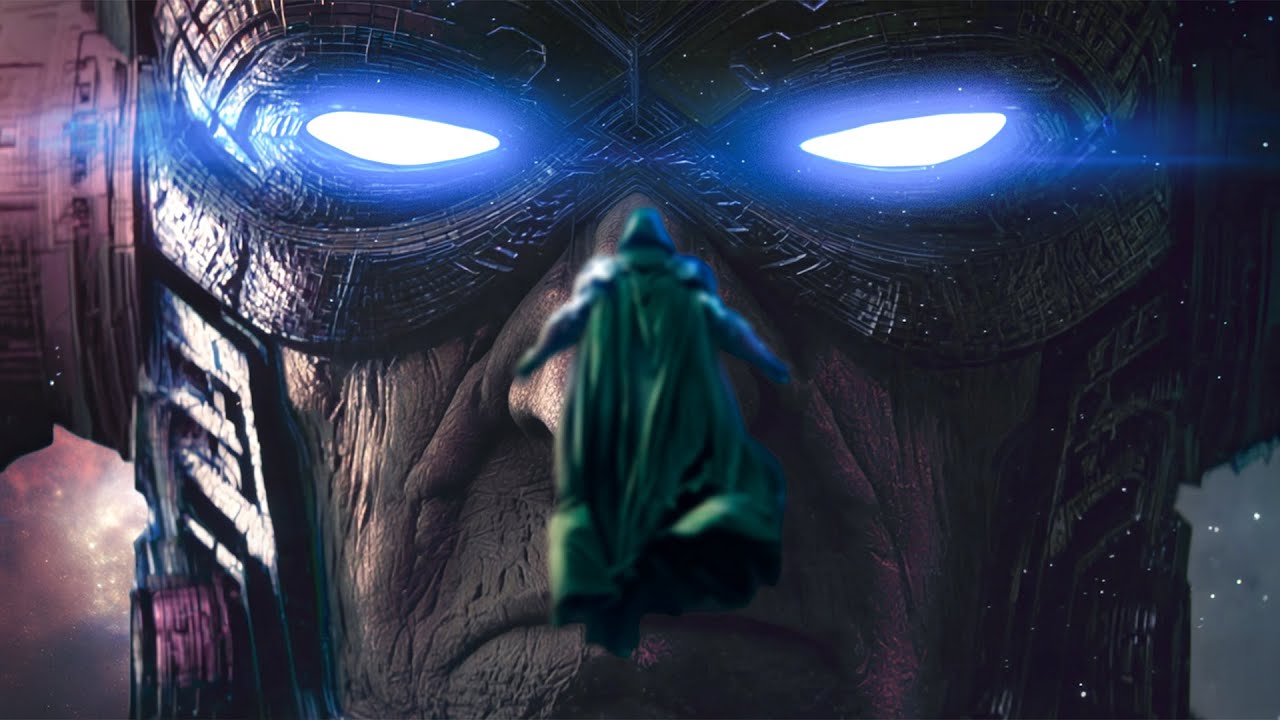Doom finds the banished Galactus in the cosmic void | Fantastic Four: First Steps