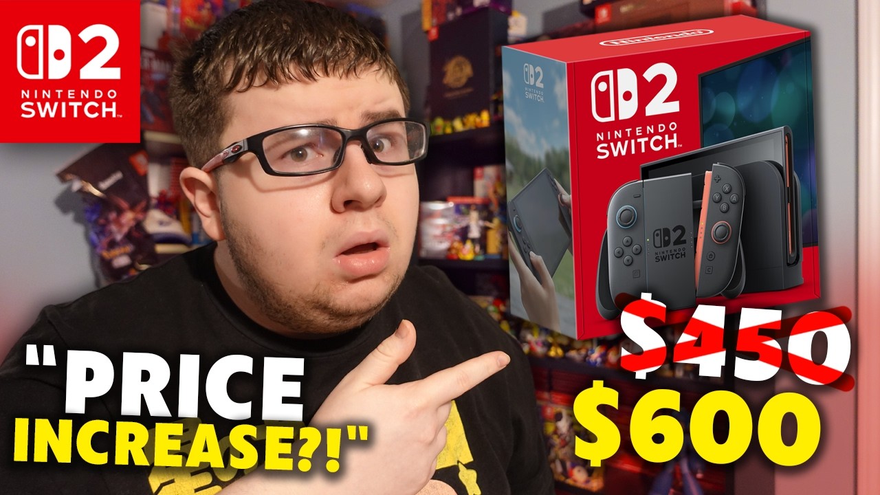 По слухам, цена на Nintendo Switch 2 повысится?!