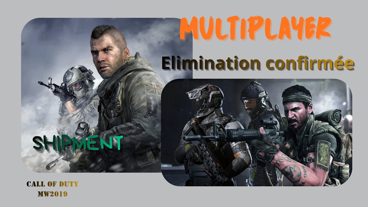Call of Duty MW201- MULTI - Elimination confirmée-SHIPMENT