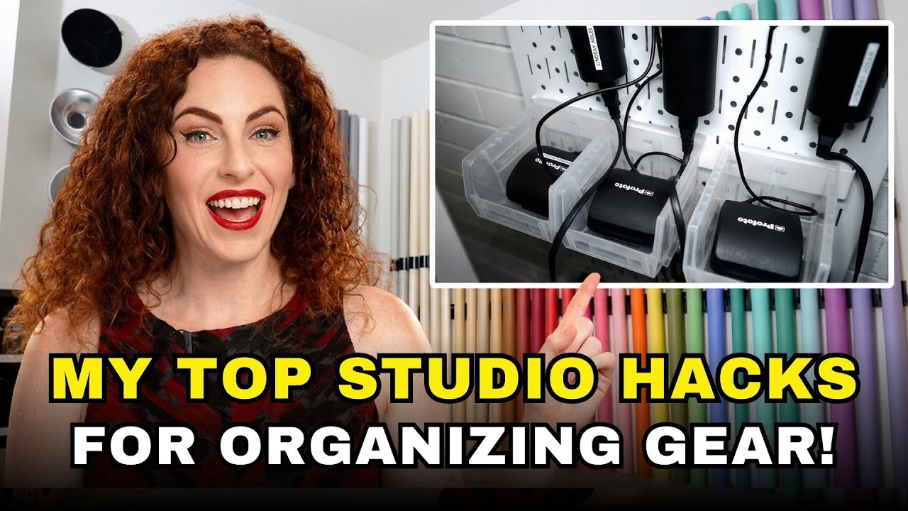 Studio Organization Hacks Every Photographer Needs