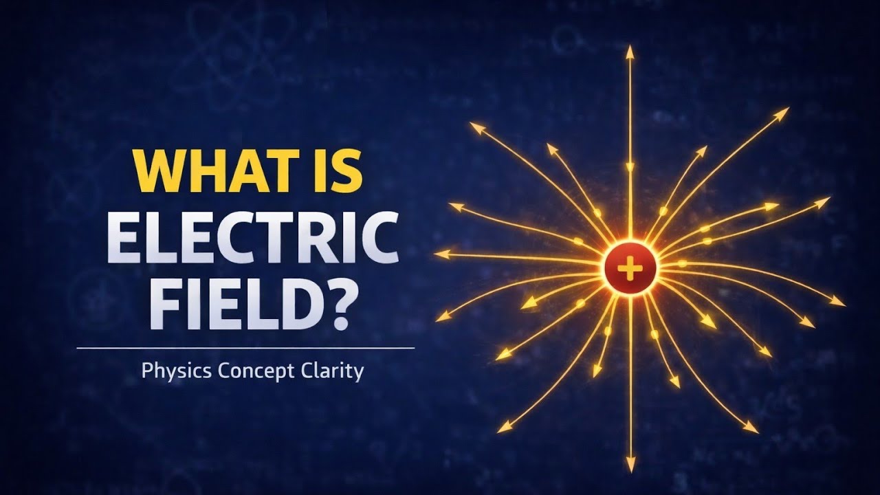 What is Electric Field? | Electric Field Explained from Zero | Physics Concept Clarity