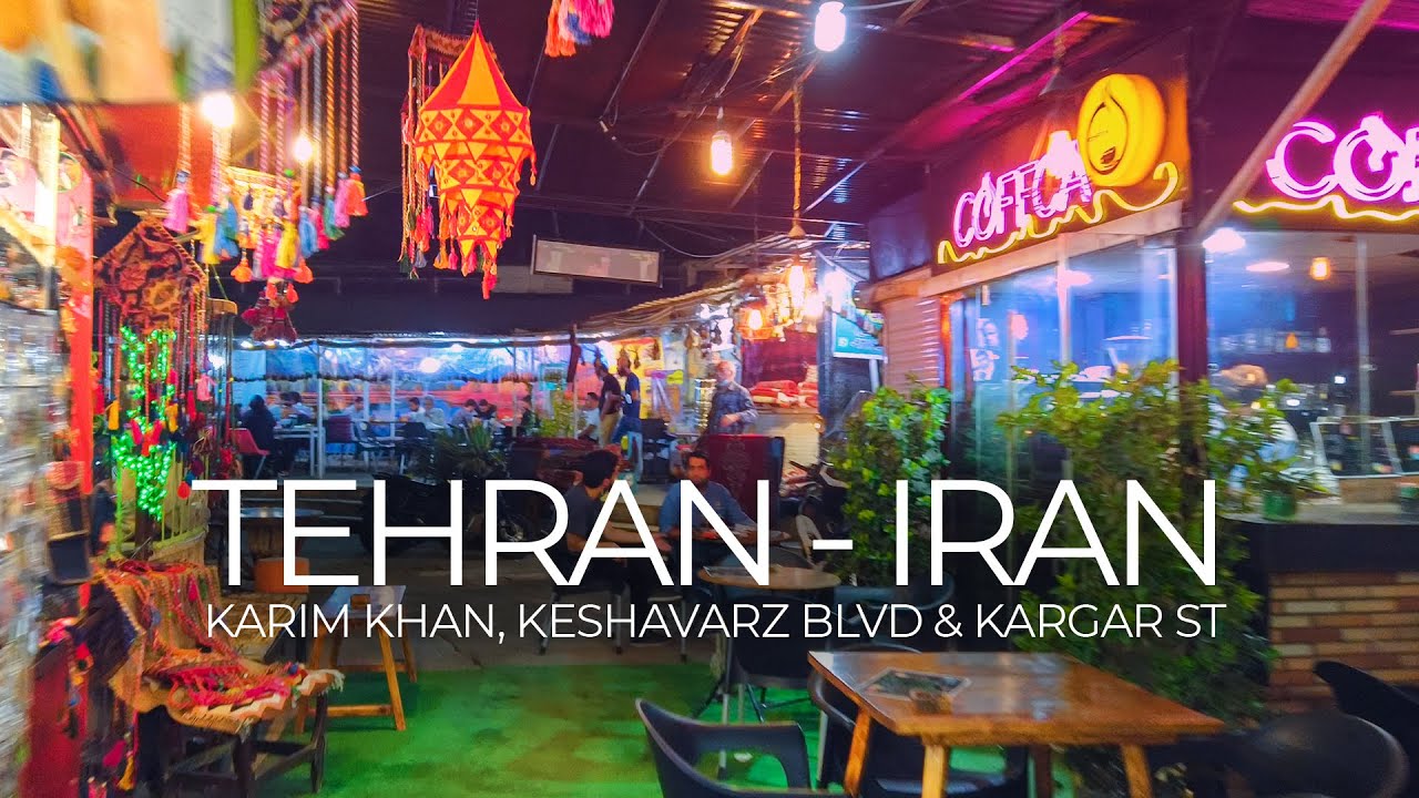 TEHRAN 2021 -  Exploring the City Center at Night / تهران