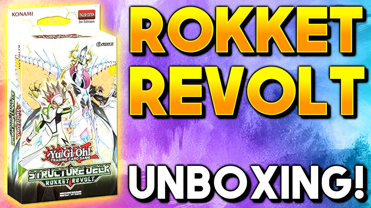 Yu-Gi-Oh! ROKKET REVOLT | Structure Deck Unboxing
