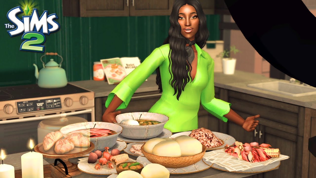 must have CULTURAL & ETHNIC Black foods! | Sims 2 CC #blackhistorymonth #blackccfinds