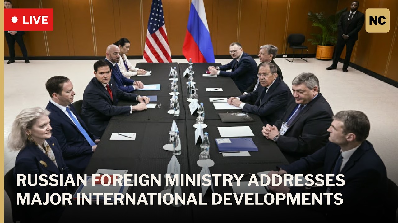 🔴LIVE: Russian Foreign Ministry Speaks on Ukraine, Diplomacy and Global Security | AC1W