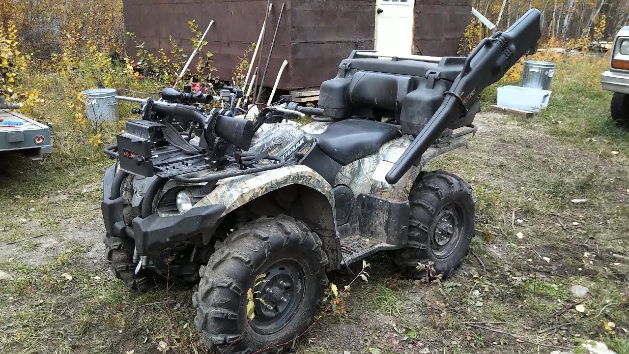 The Best Way to Carry a Rifle on an ATV