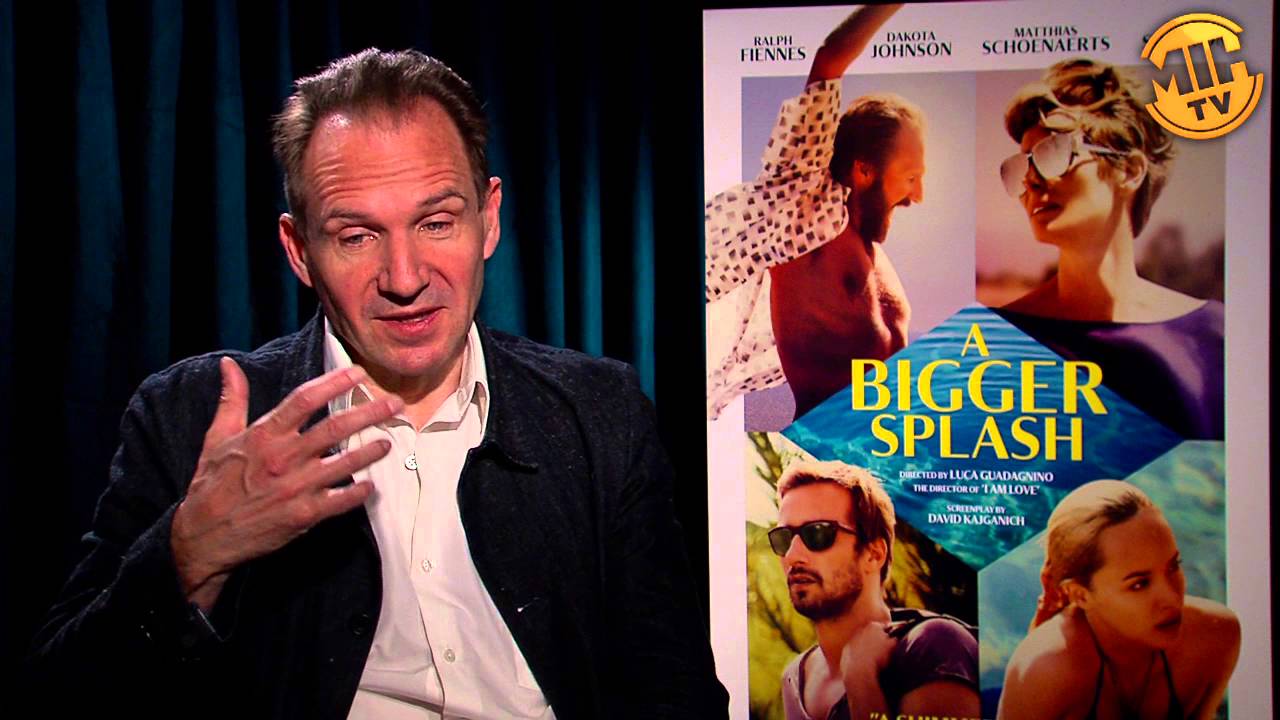 Ralph Fiennes Interview - A Bigger Splash